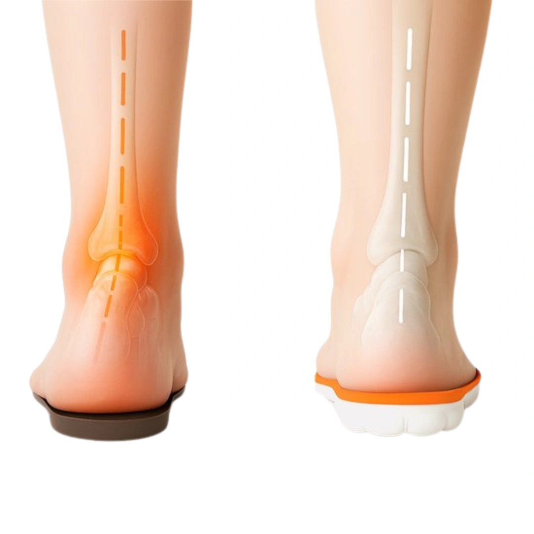 Testkomfort™ – Puhán párnázott, légáteresztő ortopéd talpbetét boltozati alátámasztással