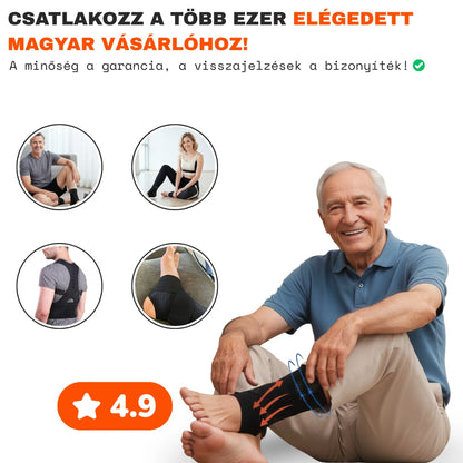 TestKomfort™ – Állítható bokatámasz fokozott stabilitással