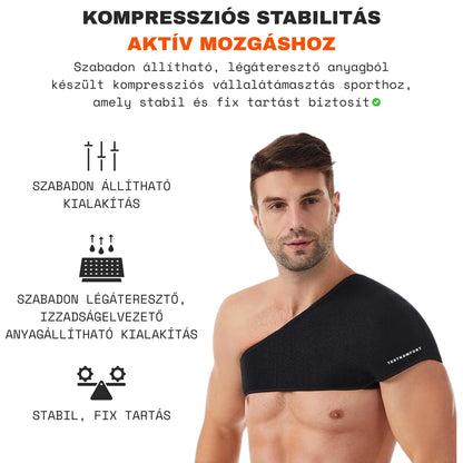TestKomfort™ – Válltámasz aktív mozgáshoz és a váll terhelésének csökkentésére