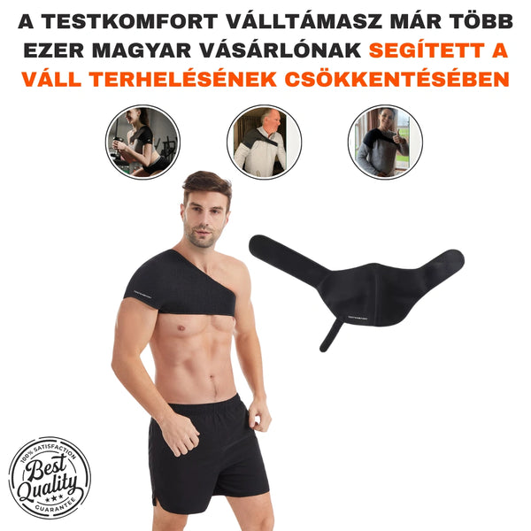 TestKomfort™ – Válltámasz aktív mozgáshoz és a váll terhelésének csökkentésére